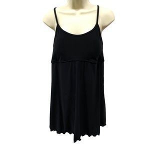 Motherhood black one piece swimsuit medium.